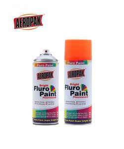 ספריי צבע פלורסנט כתום AEROPAK