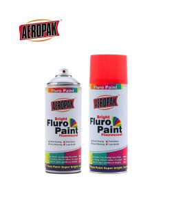 ספריי צבע פלורסנט אדום AEROPAK