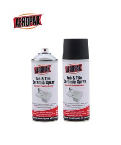 ספריי צבע לחידוש אמבטיות שחור AEROPAK