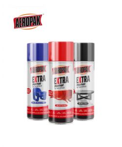 ספריי צבע  AEROPAK בטכנולוגיית כיסוי כפול EXTRA