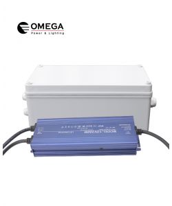 קיט שנאי 200W וקופסה מוגן מים IP67