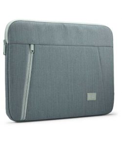 תיק מעטפה אפור/ירוק דגם HUXSTON למחשב נייד 14" מבית case logic