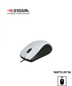 עכבר אופטי חוטי בעל 3 לחצנים