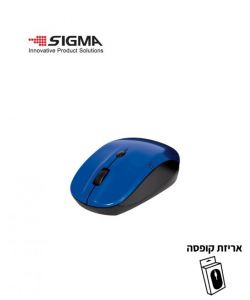 עכבר אלחוטי M766 כחול - קופסה
