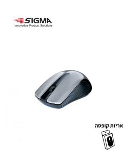 עכבר אלחוטי  WS360 כסוף - קופסה