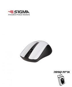 עכבר אלחוטי  WS360 לבן - קופסה