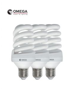 שלישיית נורות CFL בסיס E27