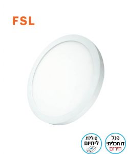 פנל  CCT FLAT על הטייח 18W חירום דו תכליתי