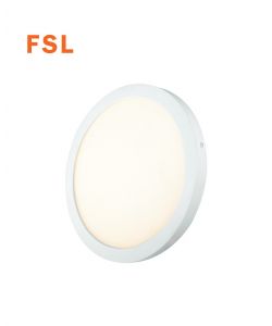 פאנל FSL עגול צמוד תקרה 18W אור חם