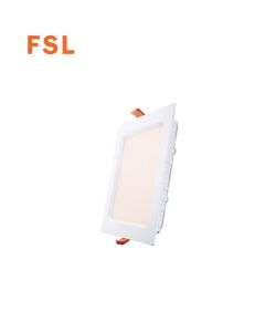 פאנל FSL מרובע שקוע 6W אור חם