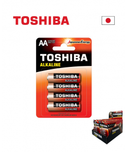 TOSHIBA GCA במגש AA LR6
