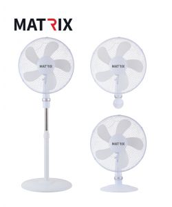 מאוורר 3 ב 1 50W קוטר "16 צבע לבן