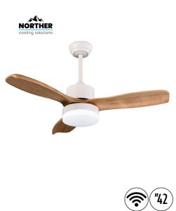 מאוורר תקרה סוואן CCT 42" Swan - מותאם להפעלה עם שעון שבת