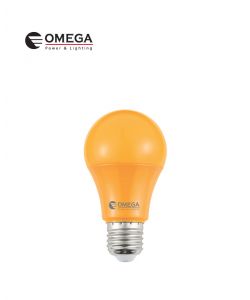 נורת לד 9W A60 אור כתום OMEGA E27