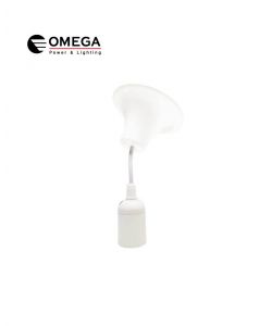 בלדח תקני תלוי תקרה E27 לבן