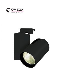 ספוט מתכוונן פיוז שחור