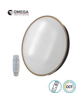 פלפון פבלו CCT 100W Ø49 שחור+עץ ושלט OMEGA