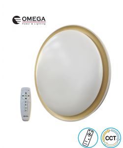 פלפון ראול CCT 100W Ø50 שלט לבן+זהב OMEGA