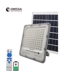פנס הצפה נטען סולארי CHEETAH 1,900Lumen