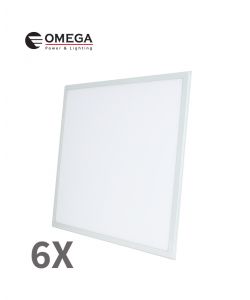 6 יח' פאנל לד לתקרה אקוסטית פיינליין 45W