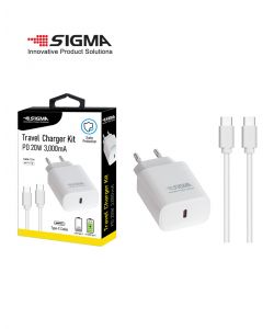 מטען קיר מהיר PD 20W TYPE-C יחיד  USB- C
