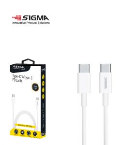 כבל PD טעינה מהירה Type-C to Iphone לבן, קופסת תלייה