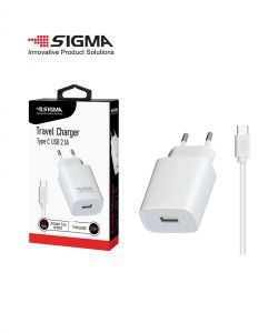 מטען קיר יחיד USB- A  12W TYPE-C