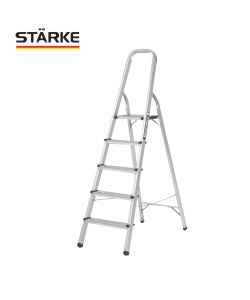 סולם אלומיניום ביתי 5 שלבים, תוצרת STARKE