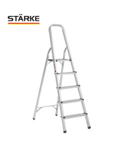 סולם אלומיניום ביתי 5 שלבים, תוצרת STARKE