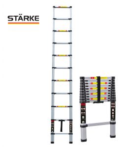 סולם אלומיניום FOLD טלסקופי, 3.2 מ', תוצרת STARKE