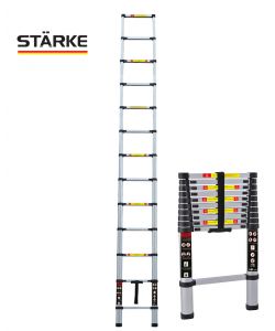 סולם אלומיניום FOLD טלסקופי, 3.8 מ', תוצרת STARKE