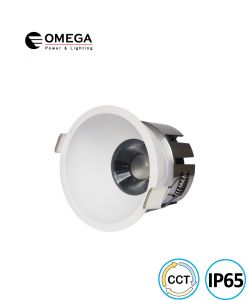 שקוע תקרה מוגן מים עגול TOMAS 8W/10W/12W