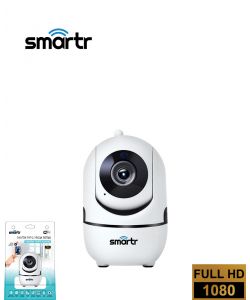 מצלמת אבטחה ביתית אלחוטית - WIFI מתכווננת PTZ 1080P HD - בליסטר