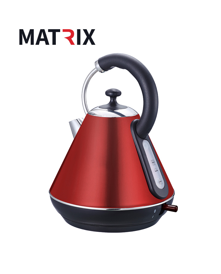 קומקום MATRIX Berlin MX-BERLIN-RD 1.8 ליטר 2200W - אדום