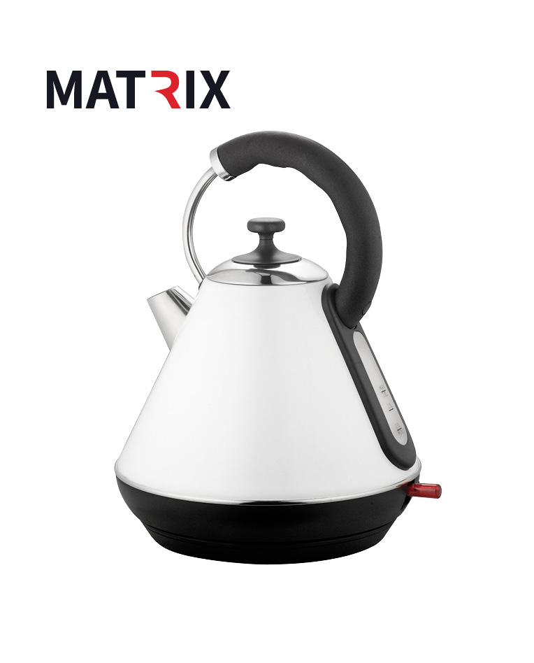 קומקום MATRIX Berlin MX-BERLIN-WH 1.8 ליטר 2200W - לבן