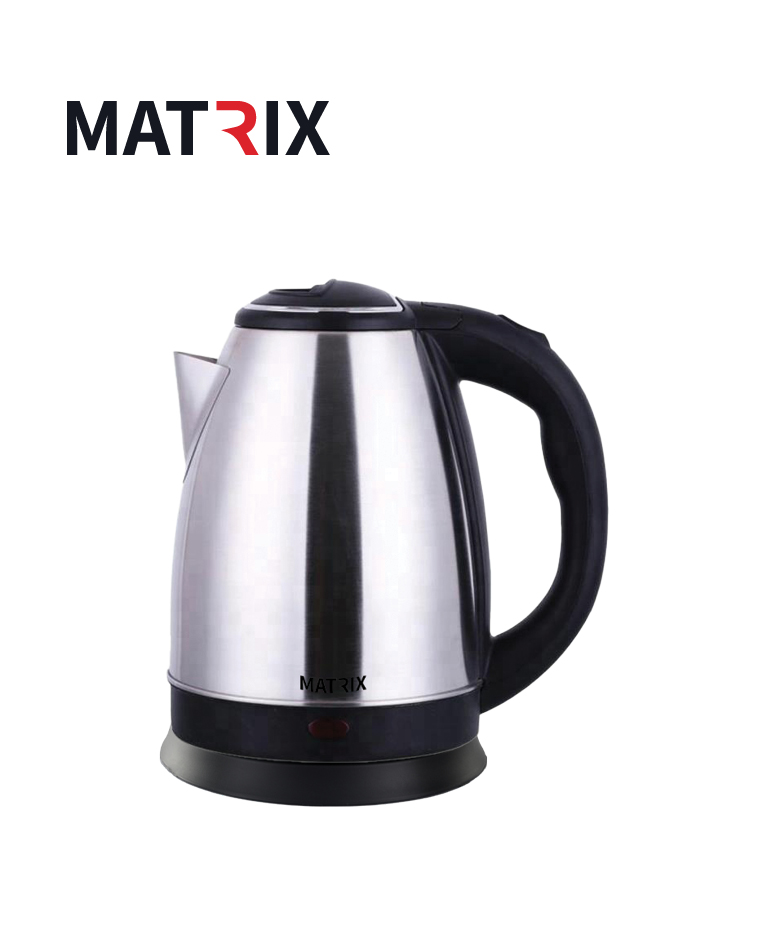 קומקום MATRIX Milano MX-KU1801 1.8 ליטר 1800W - נירוסטה