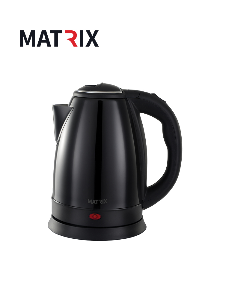 קומקום MATRIX Milano MX-KU1801-BK 1.8 ליטר 1800W - שחור