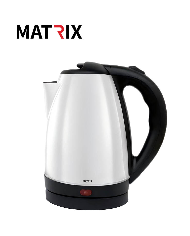 קומקום MATRIX Milano MX-KU1801-WH 1.8 ליטר 1800W - לבן